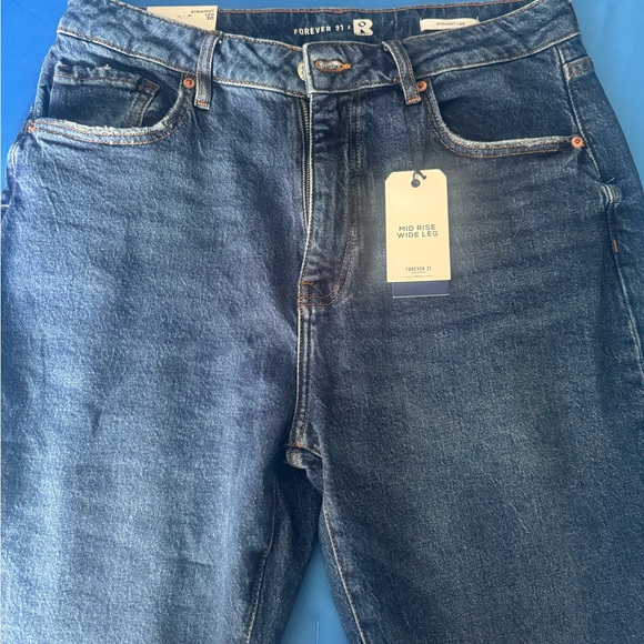 Forever 21 Straight Leg Jeans, size 30 (10) - Picture 3 of 5